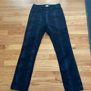 Flog Pants Black Pull On Trouser Sz 25